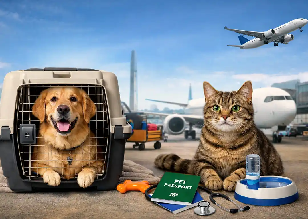 Prepare Your Pet For Air Travel